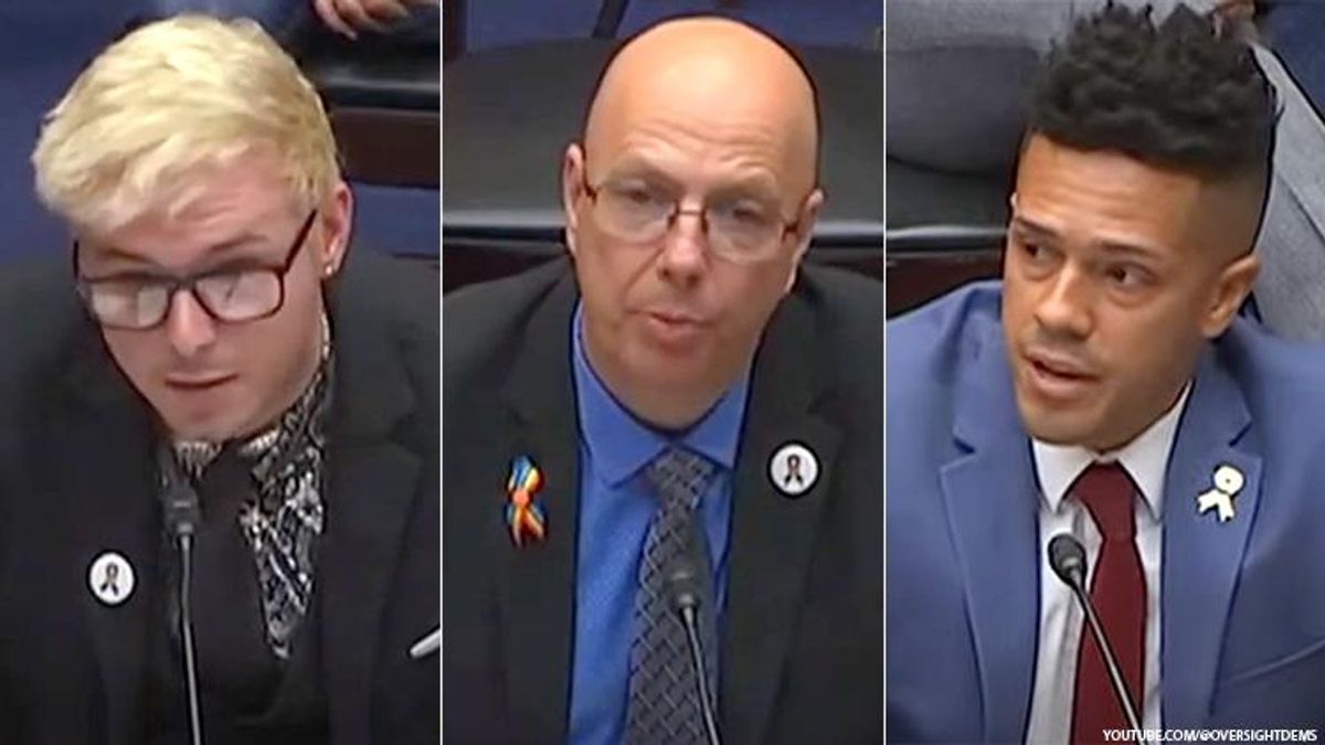 Anti-LGBTQ+ Hate Hearing in Congress.