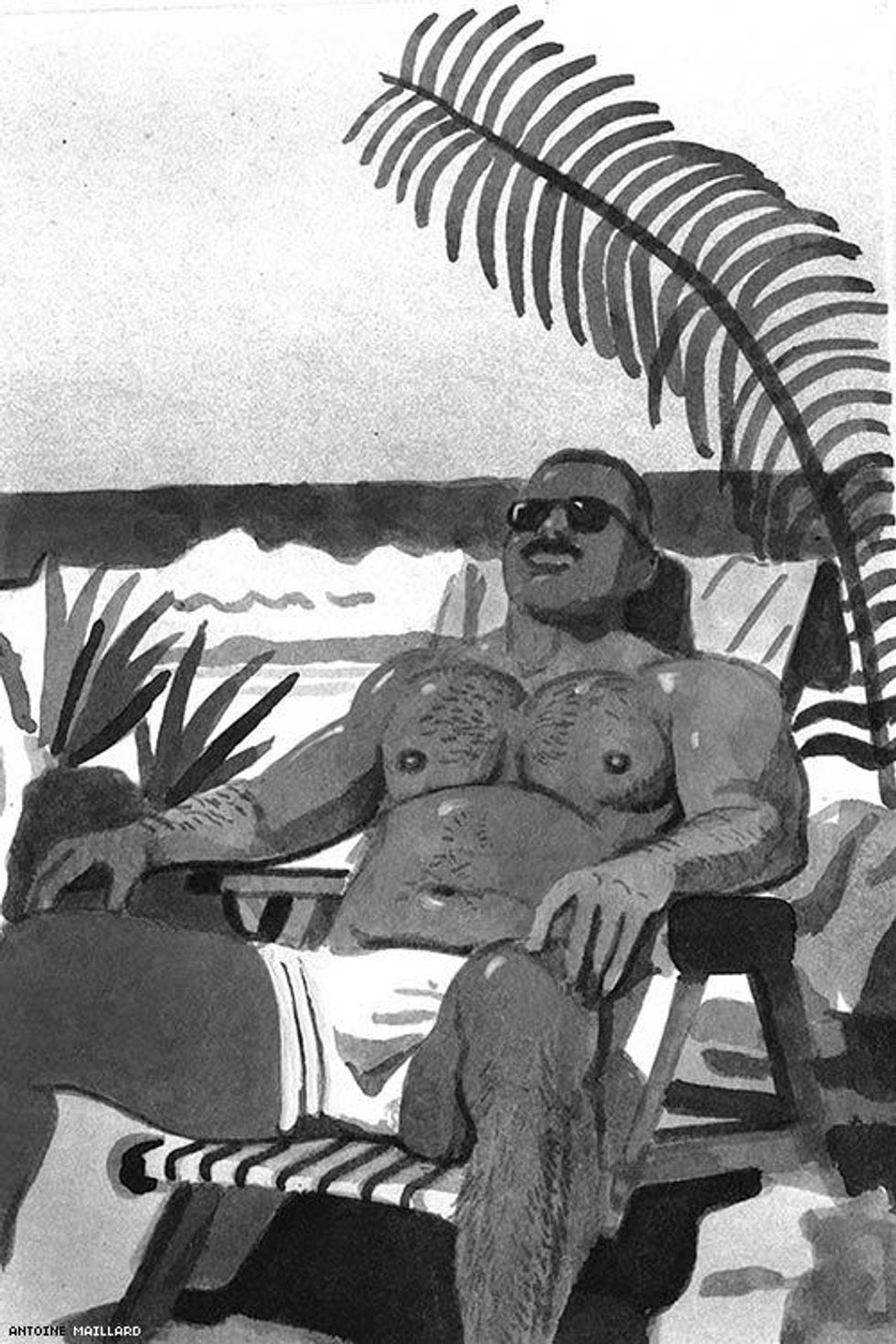 Antoine Maillard: "On the Beach"