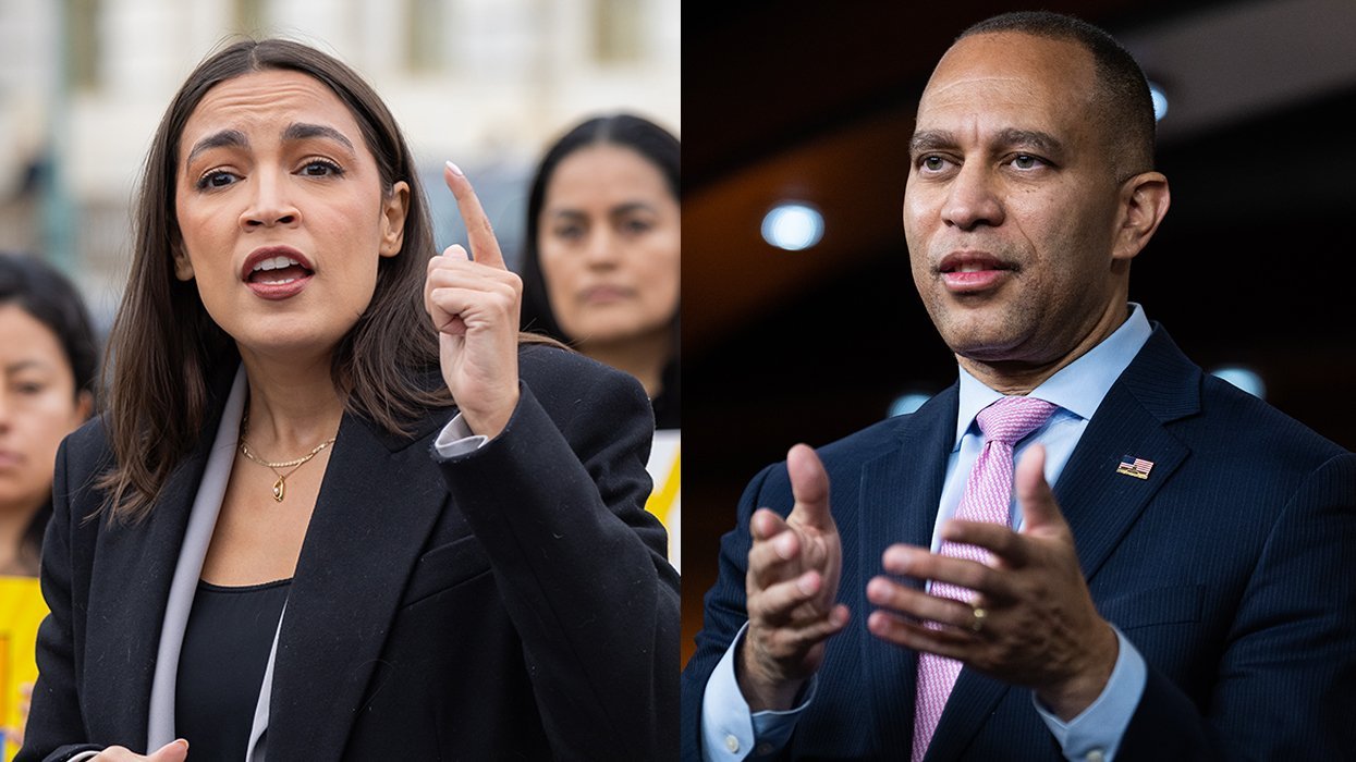 AOC Hakeem Jefferies