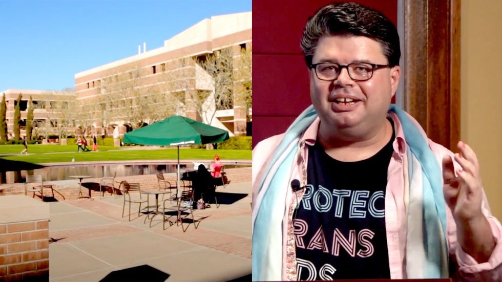 Arizona State University Campus Instructor David Boyles Protect Trans Kids Shirt