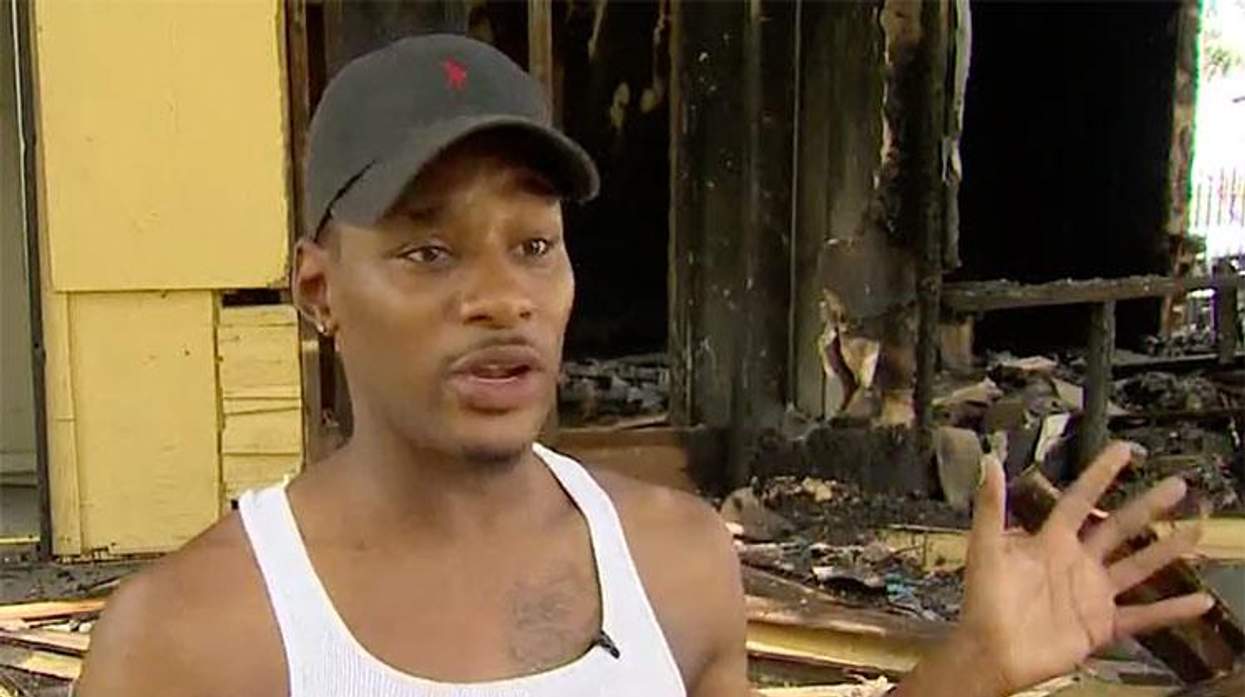 Arsonist torches South Dallas LGBT Center