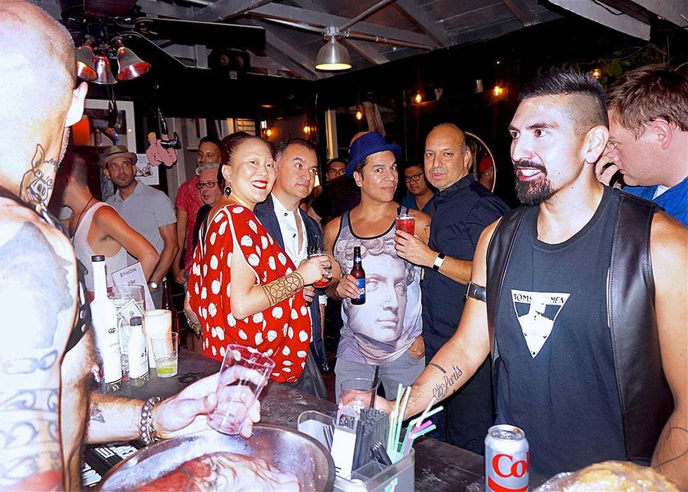 Art and alcohol are a timeless combination.