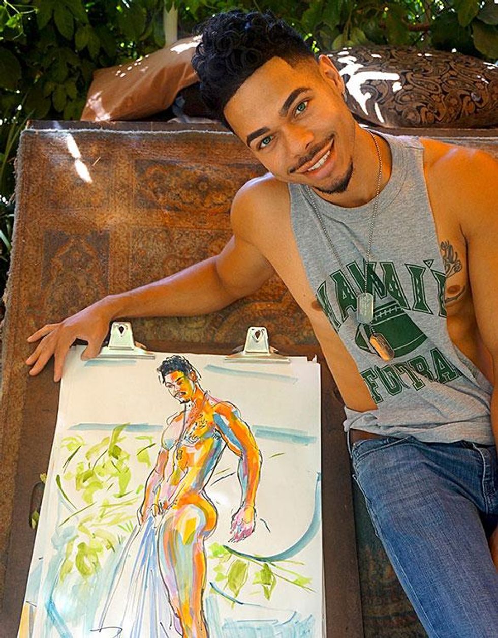 Art and inspiration.