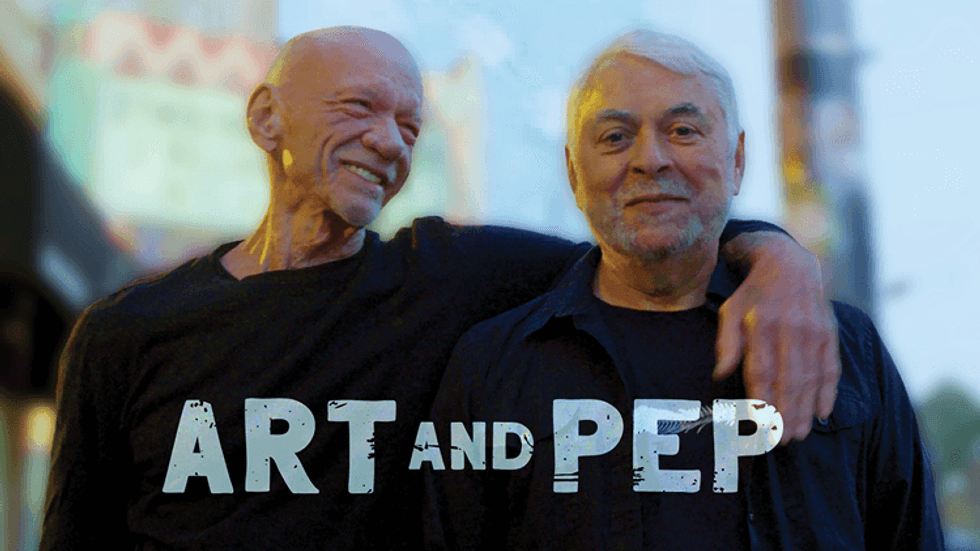 Art Johnston and Pepe Pena