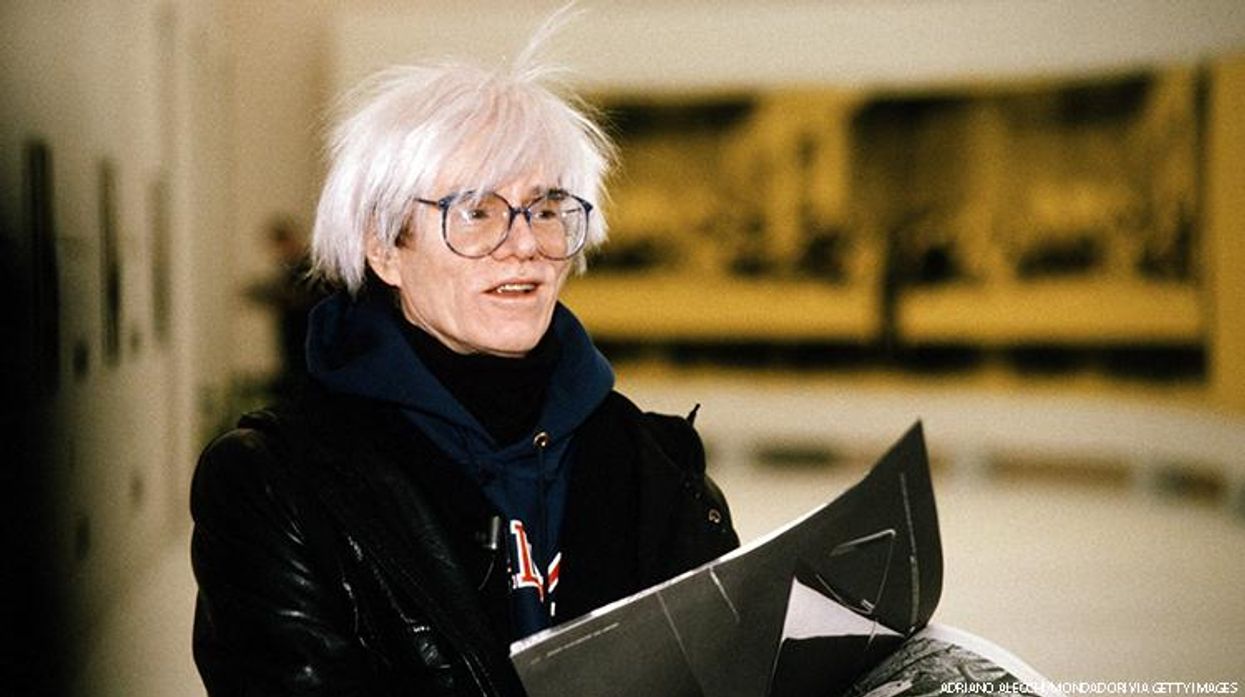 Artist Andy Warhol
