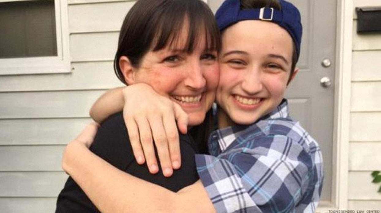 Ash Whitaker and mom Melissa