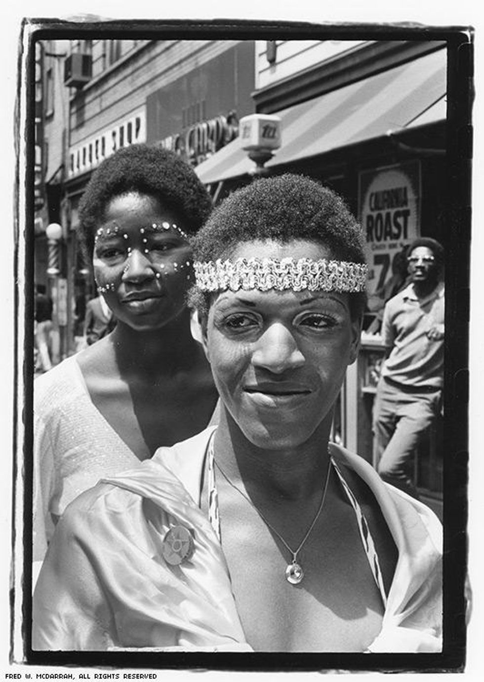 At the Gay Pride March, June 27, 1971.