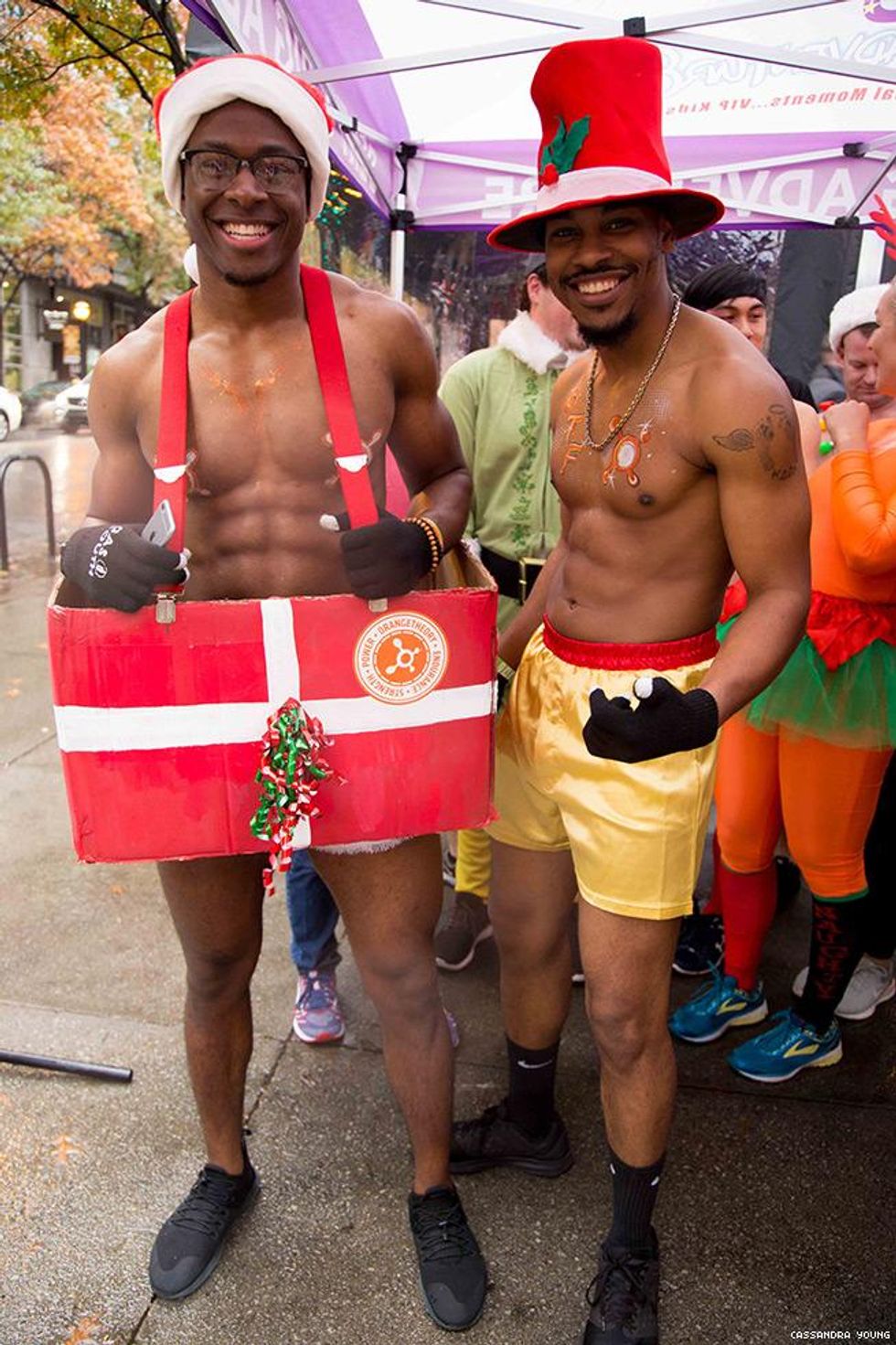 Atlanta Santa Speedo Run Benefiting Bert's Big Adventure