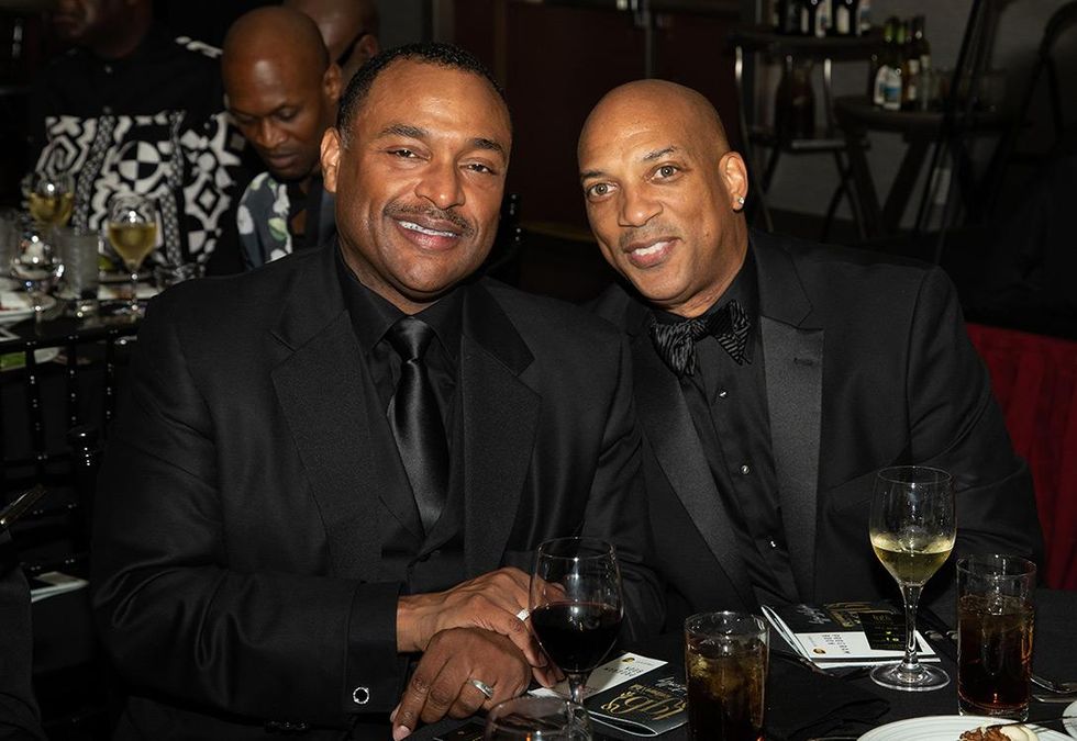 Attendees at the Gentlemen's Ball