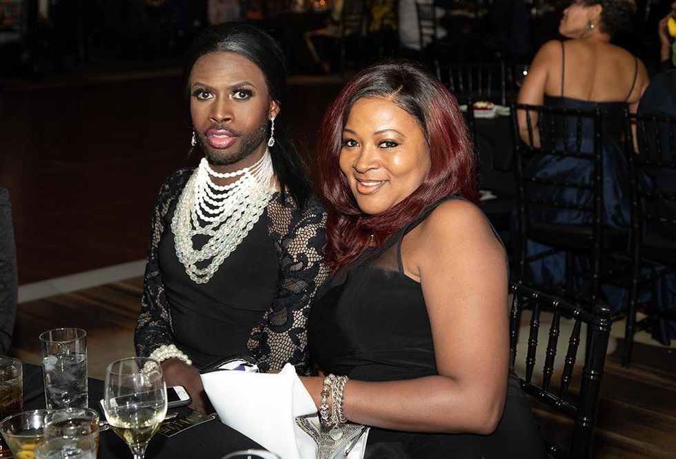 Attendees at the Gentlemen's Ball