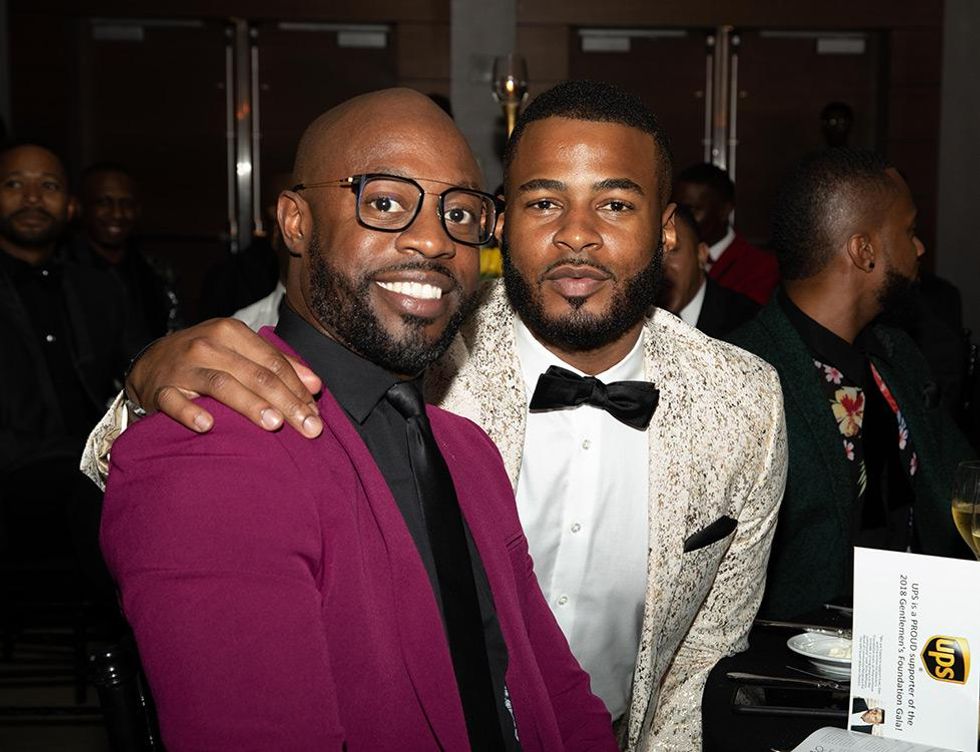 Attendees at the Gentlemen's Ball