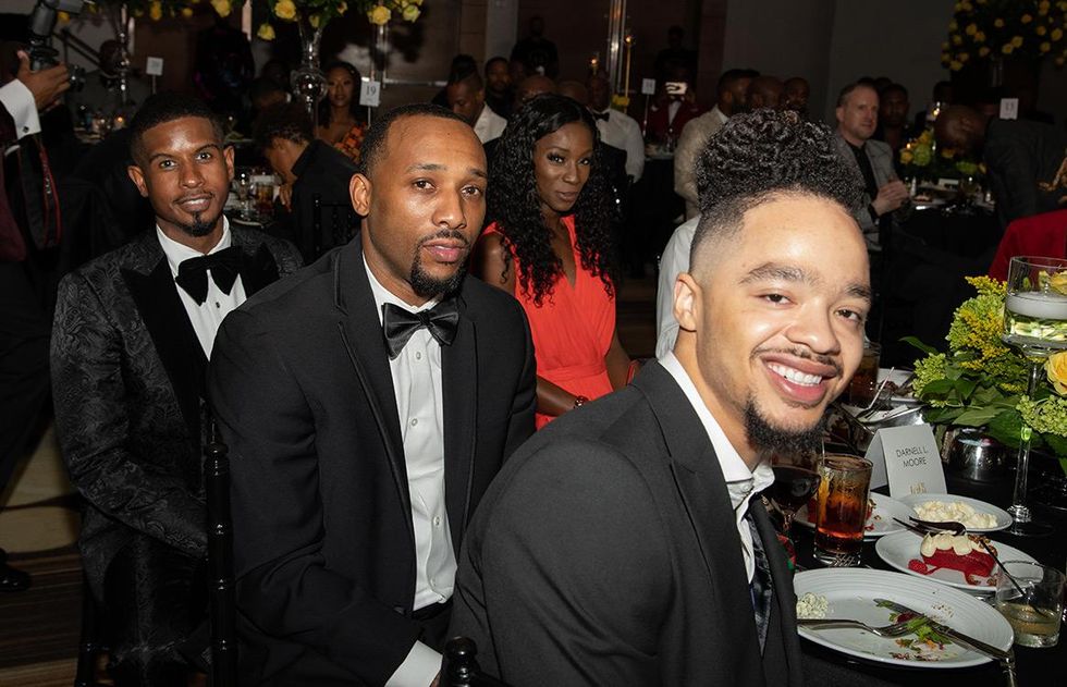 Attendees at the Gentlemen's Ball