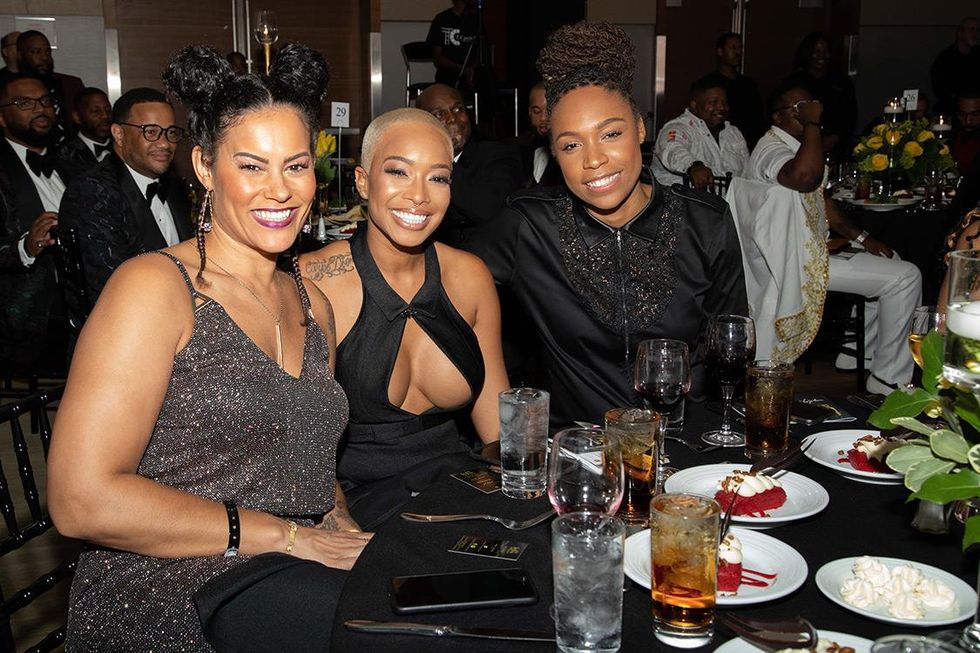 Attendees at the Gentlemen's Ball