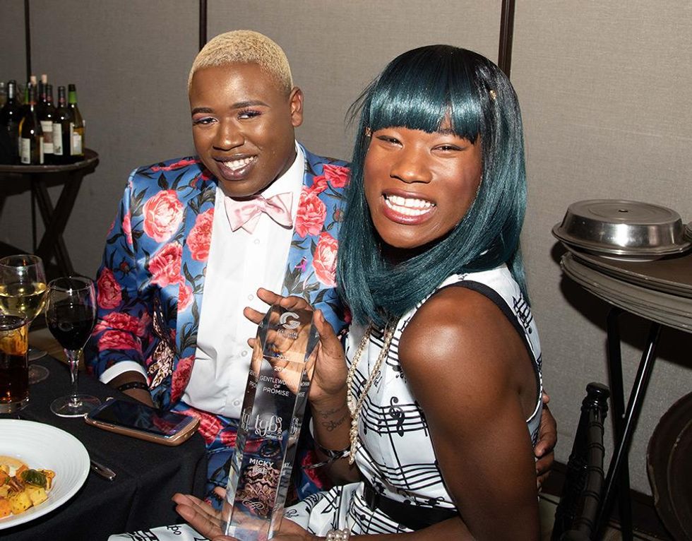 Attendees at the Gentlemen's Ball