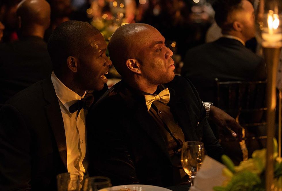 Attendees at the Gentlemen's Ball