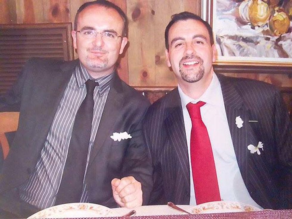 Augustin and Francisco, Spain