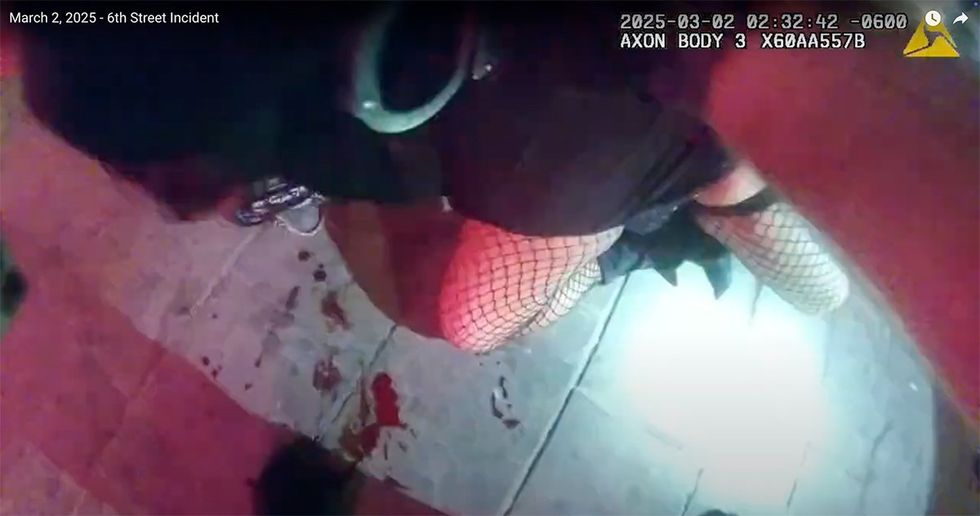 Austin Texas police bodycam footage March 2025 6th street incident