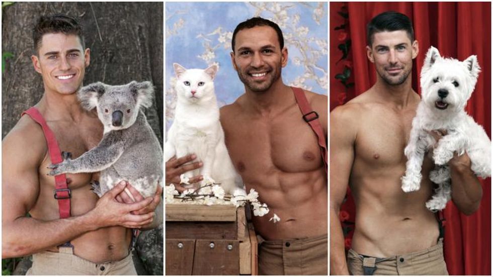 Australian shirtless calendar