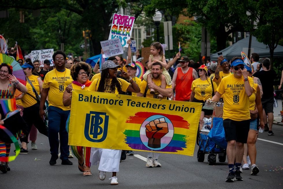 Baltimore Maryland 50th anniversary LGBTQIA Pride Parade 2025
