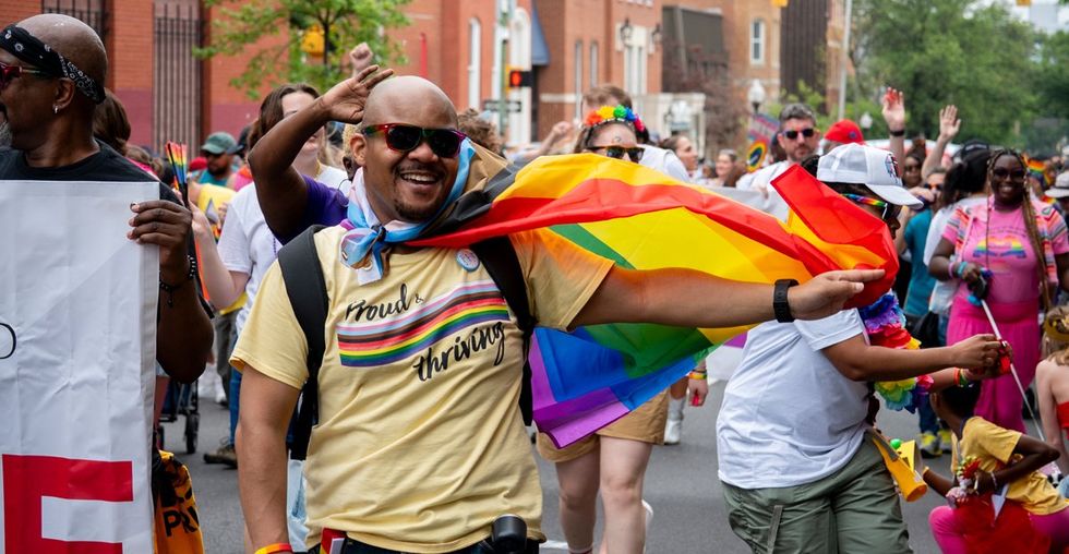 Baltimore Maryland 50th anniversary LGBTQIA Pride Parade 2025