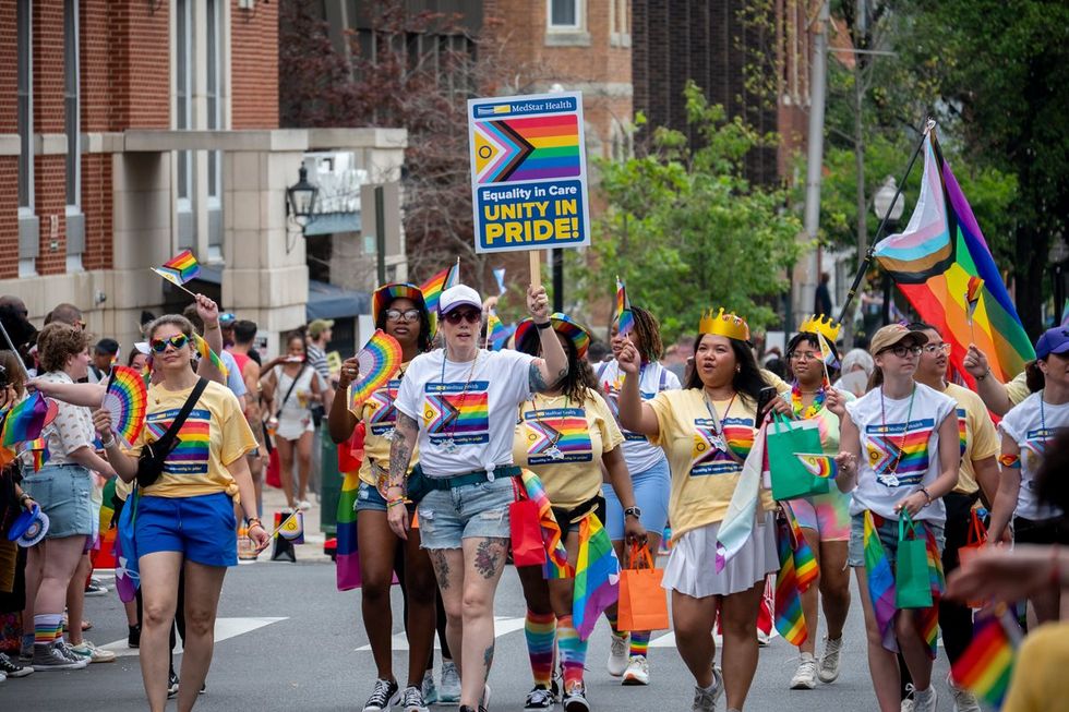 Baltimore Maryland 50th anniversary LGBTQIA Pride Parade 2025
