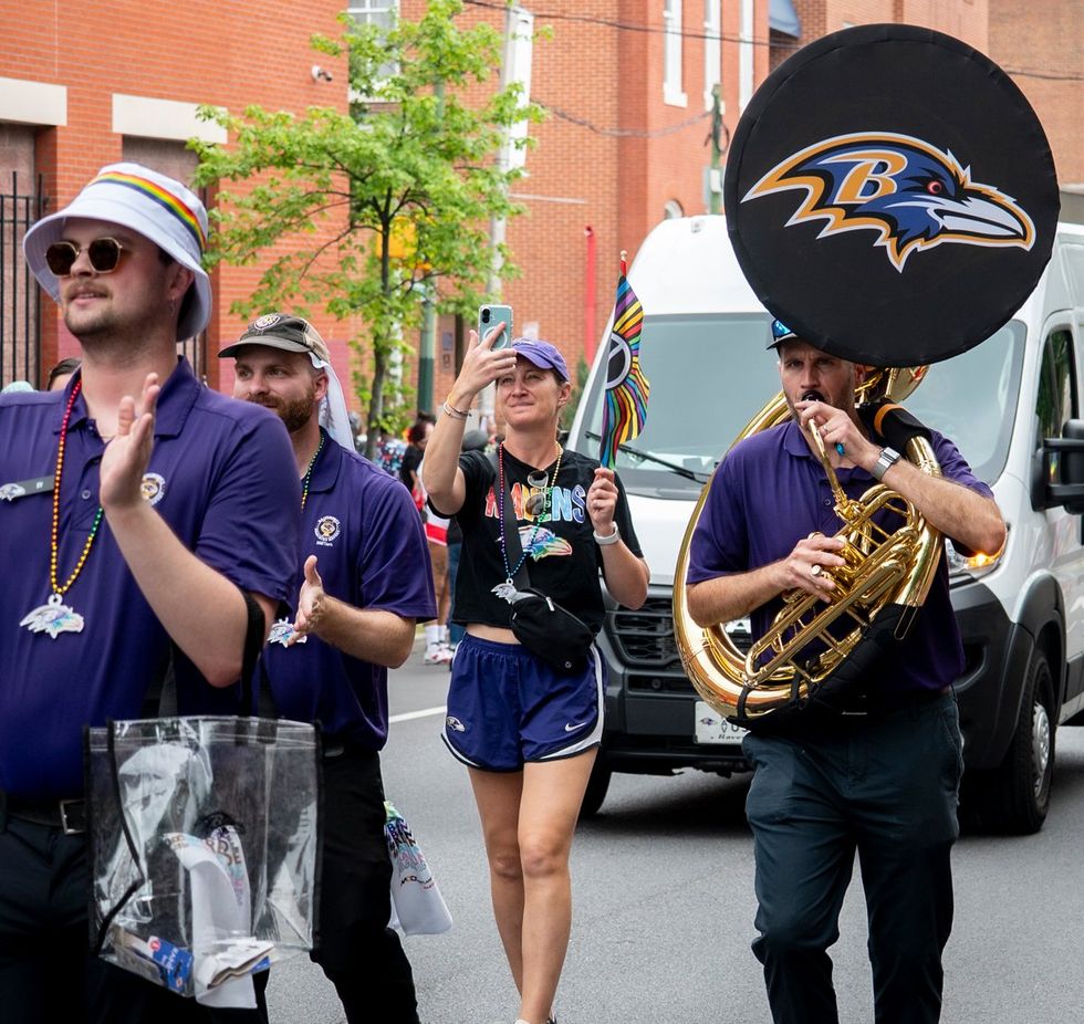 Baltimore Maryland 50th anniversary LGBTQIA Pride Parade 2025