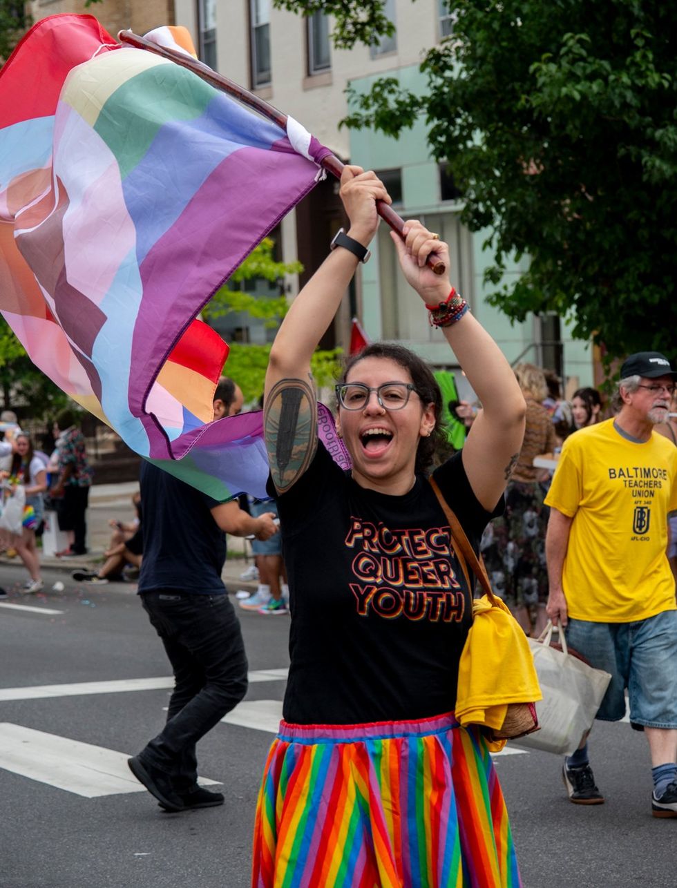 Baltimore Maryland 50th anniversary LGBTQIA Pride Parade 2025