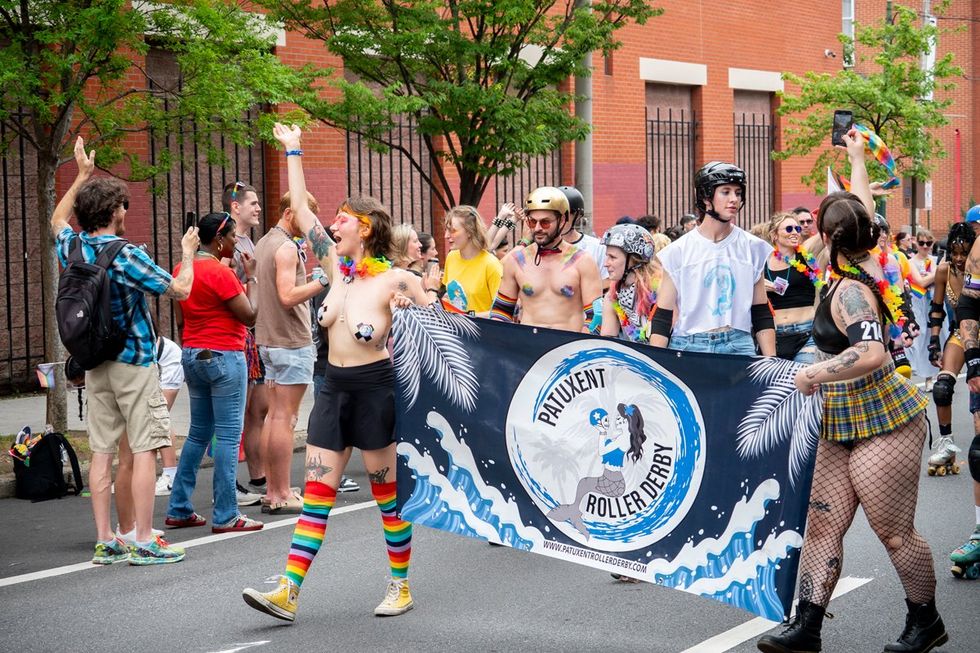 Baltimore Maryland 50th anniversary LGBTQIA Pride Parade 2025