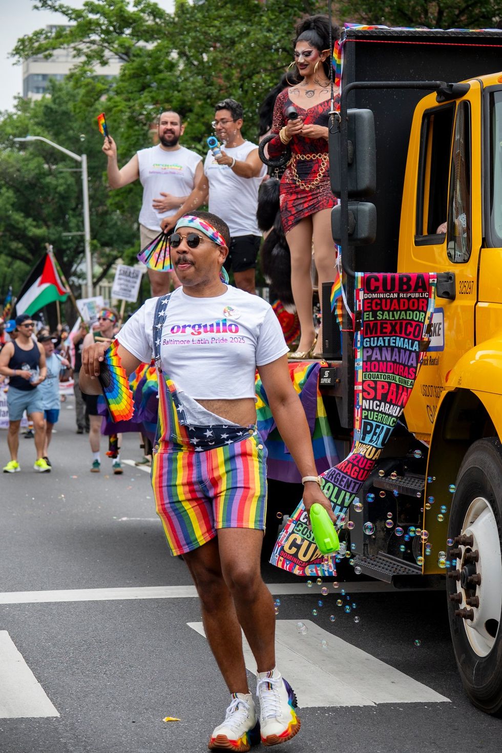 Baltimore Maryland 50th anniversary LGBTQIA Pride Parade 2025