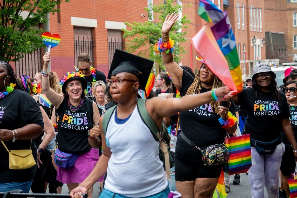 Baltimore Maryland 50th anniversary LGBTQIA Pride Parade 2025