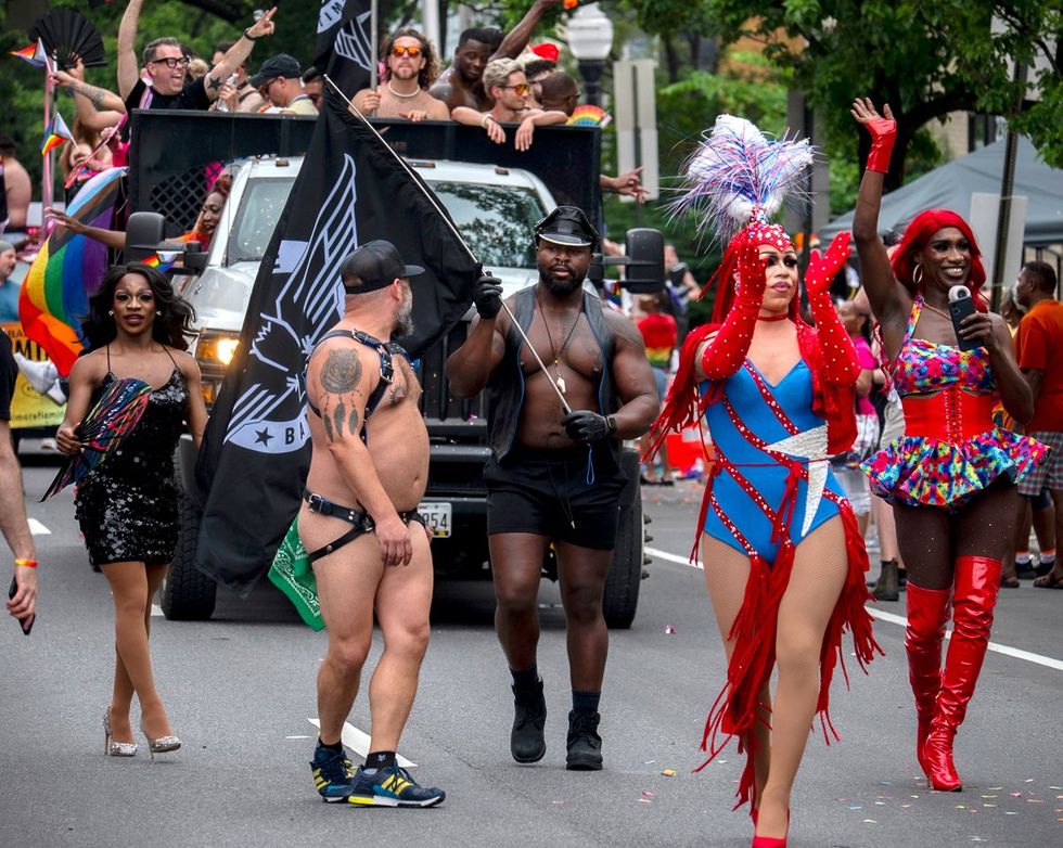 Baltimore Maryland 50th anniversary LGBTQIA Pride Parade 2025