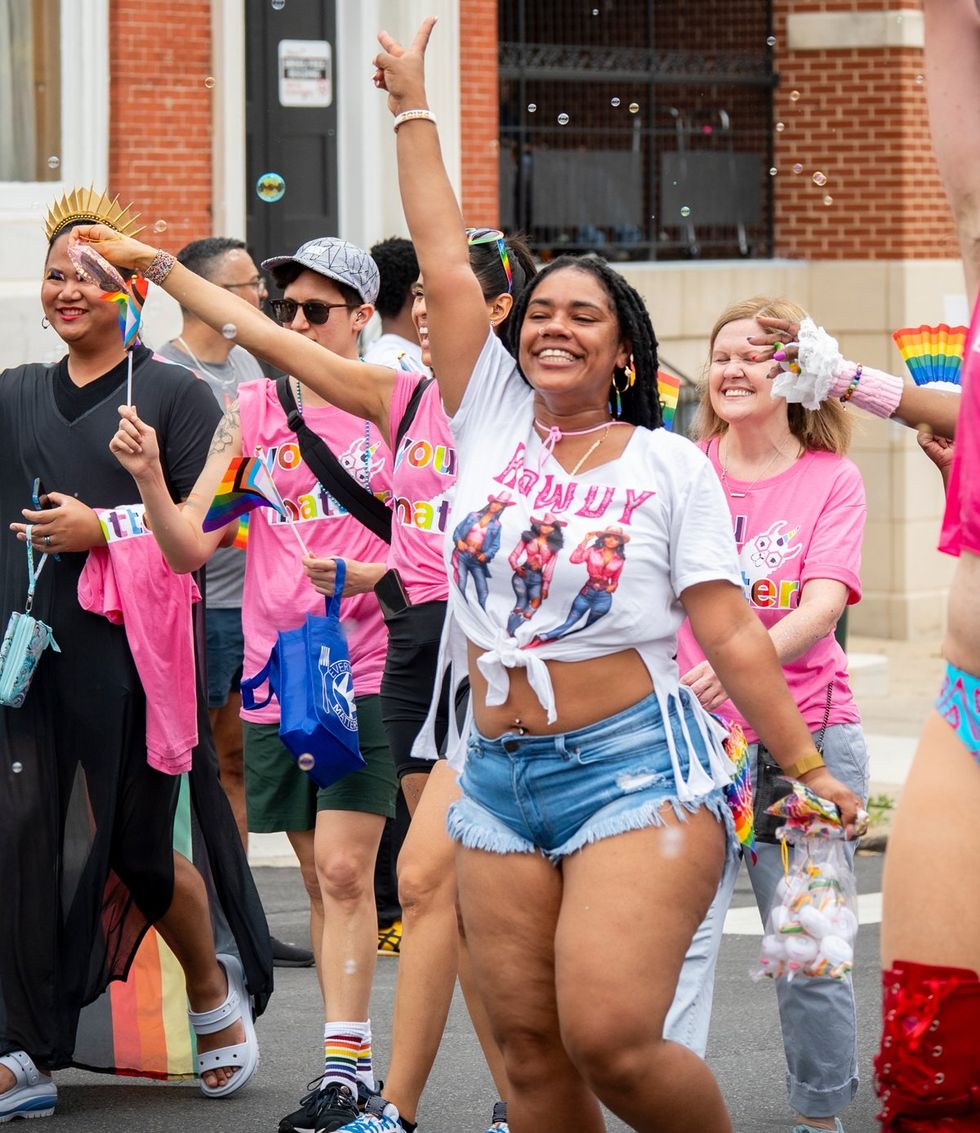 Baltimore Maryland 50th anniversary LGBTQIA Pride Parade 2025
