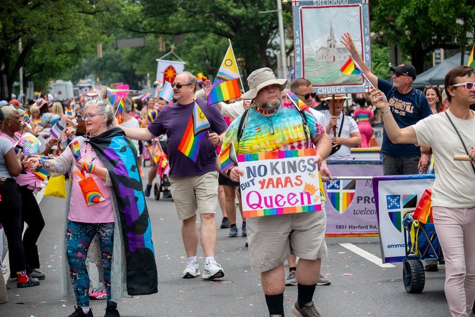Baltimore Maryland 50th anniversary LGBTQIA Pride Parade 2025