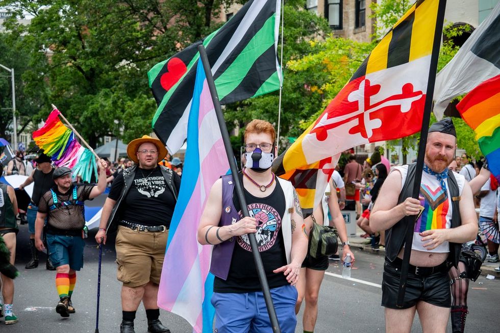 Baltimore Maryland 50th anniversary LGBTQIA Pride Parade 2025
