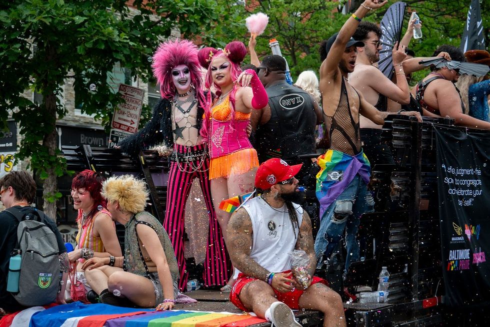 Baltimore Maryland 50th anniversary LGBTQIA Pride Parade 2025