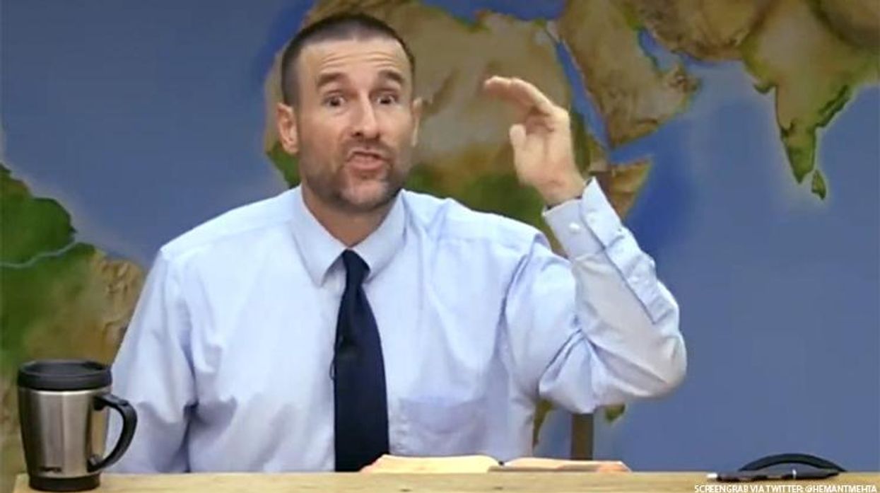 Baptist hate preacher Steven Anderson.