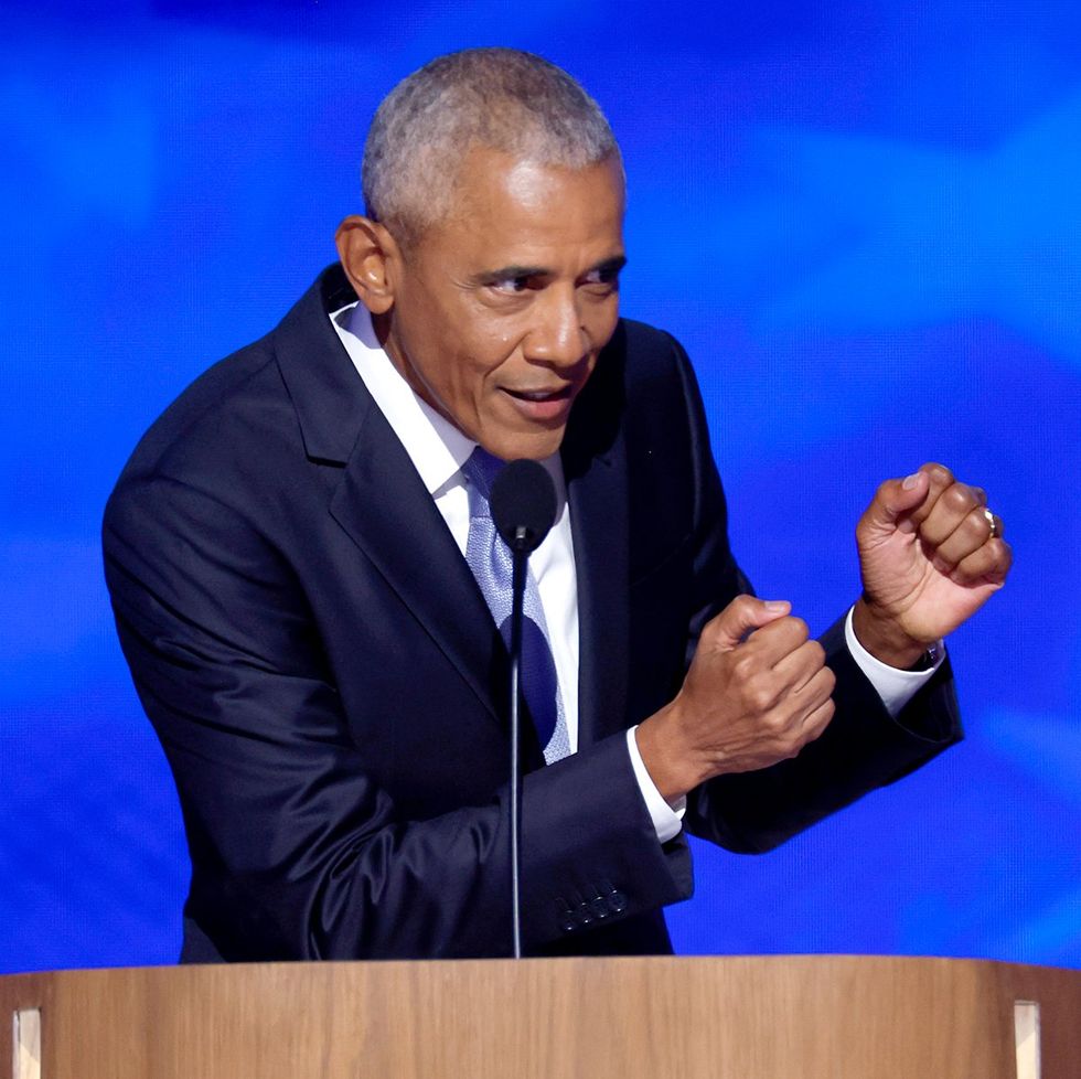 Barack Obama photo gallery list best quotes moments DNC 2024 democratic national convention