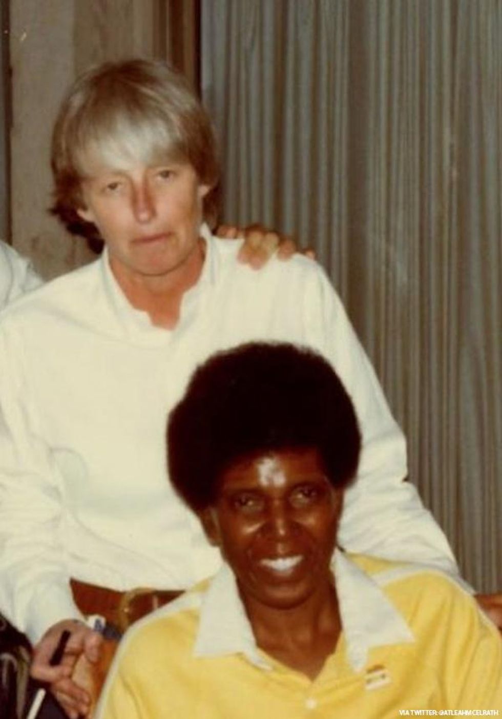 Barbara Jordan and Nancy Earl