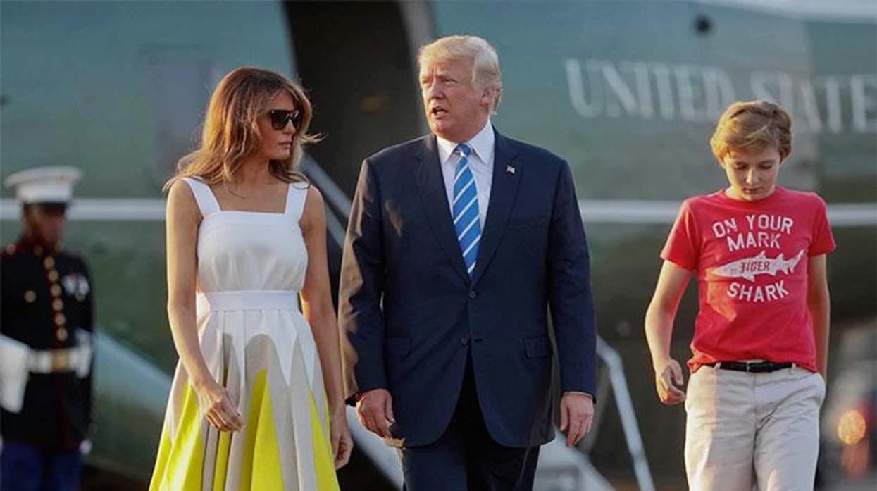 Barron Trump's School Calls On White House For Gun Control