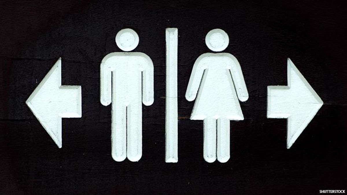 Bathroom sign