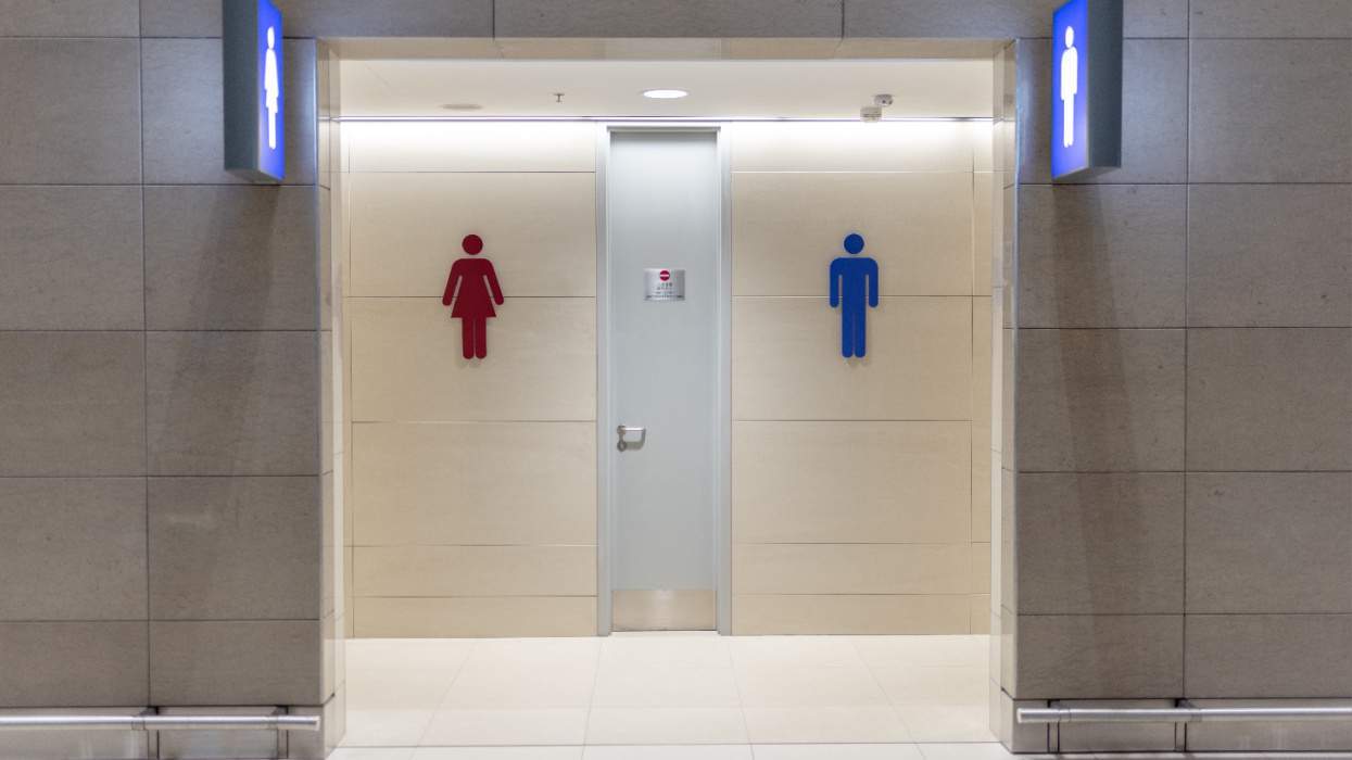 Bathroom signs no gender neutral option