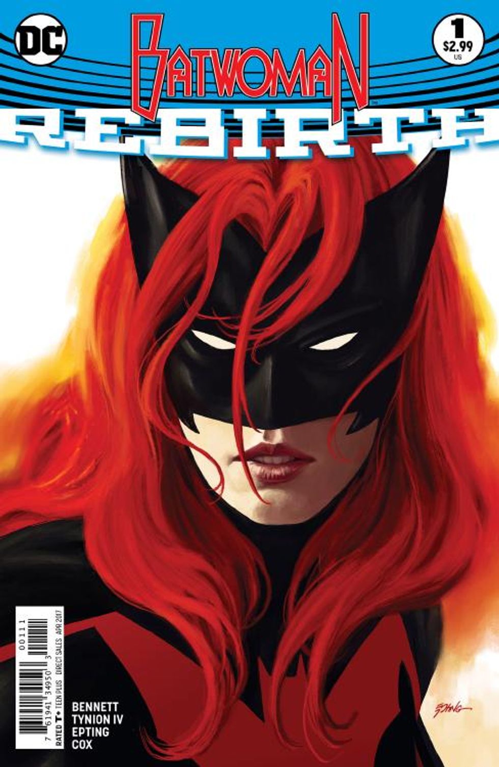 Batwoman returns as part of DC's Rebirth event. Read more below.