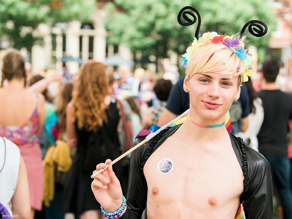 Bears, kitties, dogs, unicorns, faeries, and other magical creatures assembled in Portland for a wonderfully kooky Pride parade and celebration.
