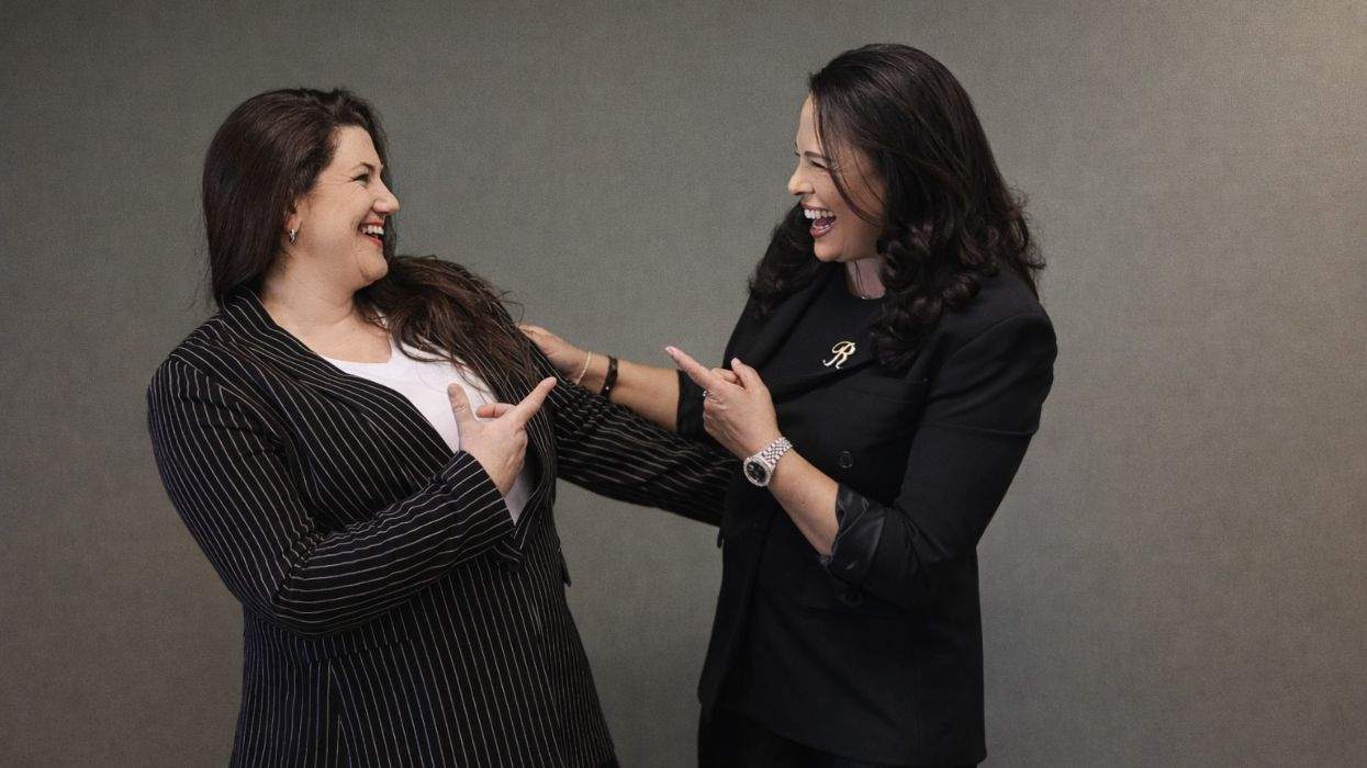 Bella Barkow and Rose Garcia