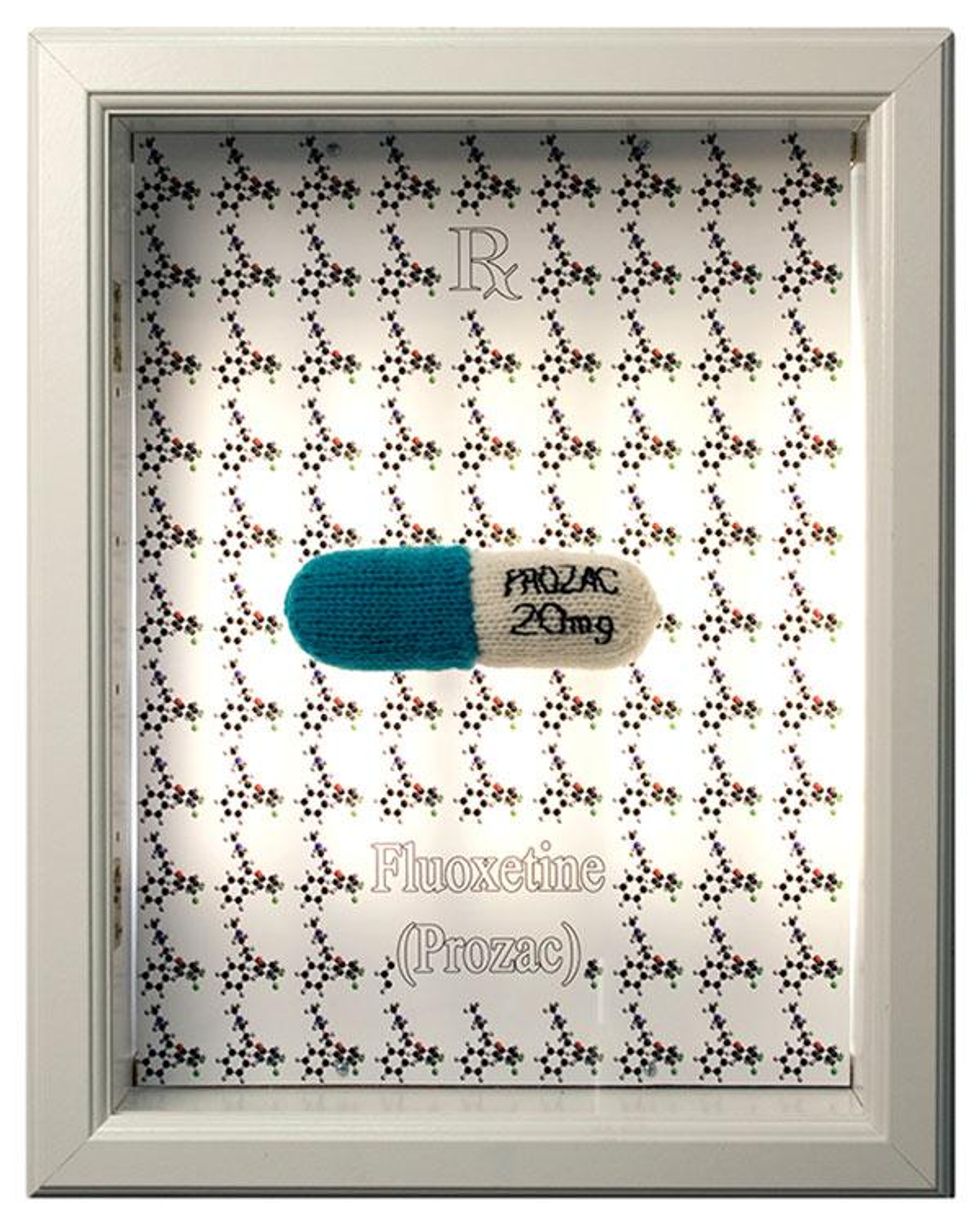 Ben Cuevas, "Prozac Medicine Cabinet", 2010
