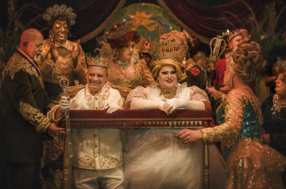 Ben Fink fantasy photo exhibit Noble Deeds Mythic Portraits of the Imperial Court STONEWALL NATIONAL MUSEUM EXHIBIT