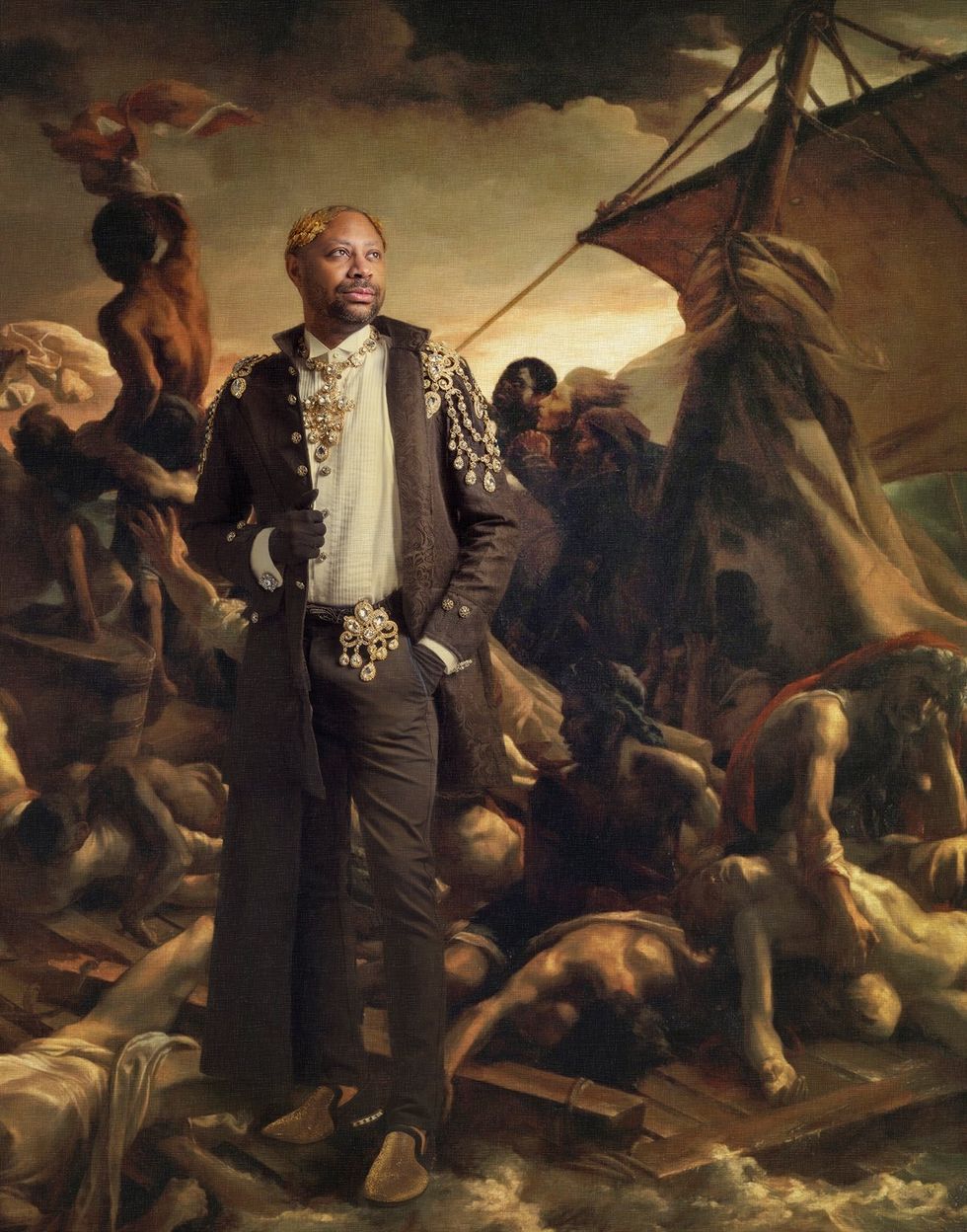 Ben Fink fantasy photo exhibit Noble Deeds Mythic Portraits of the Imperial Court STONEWALL NATIONAL MUSEUM EXHIBIT