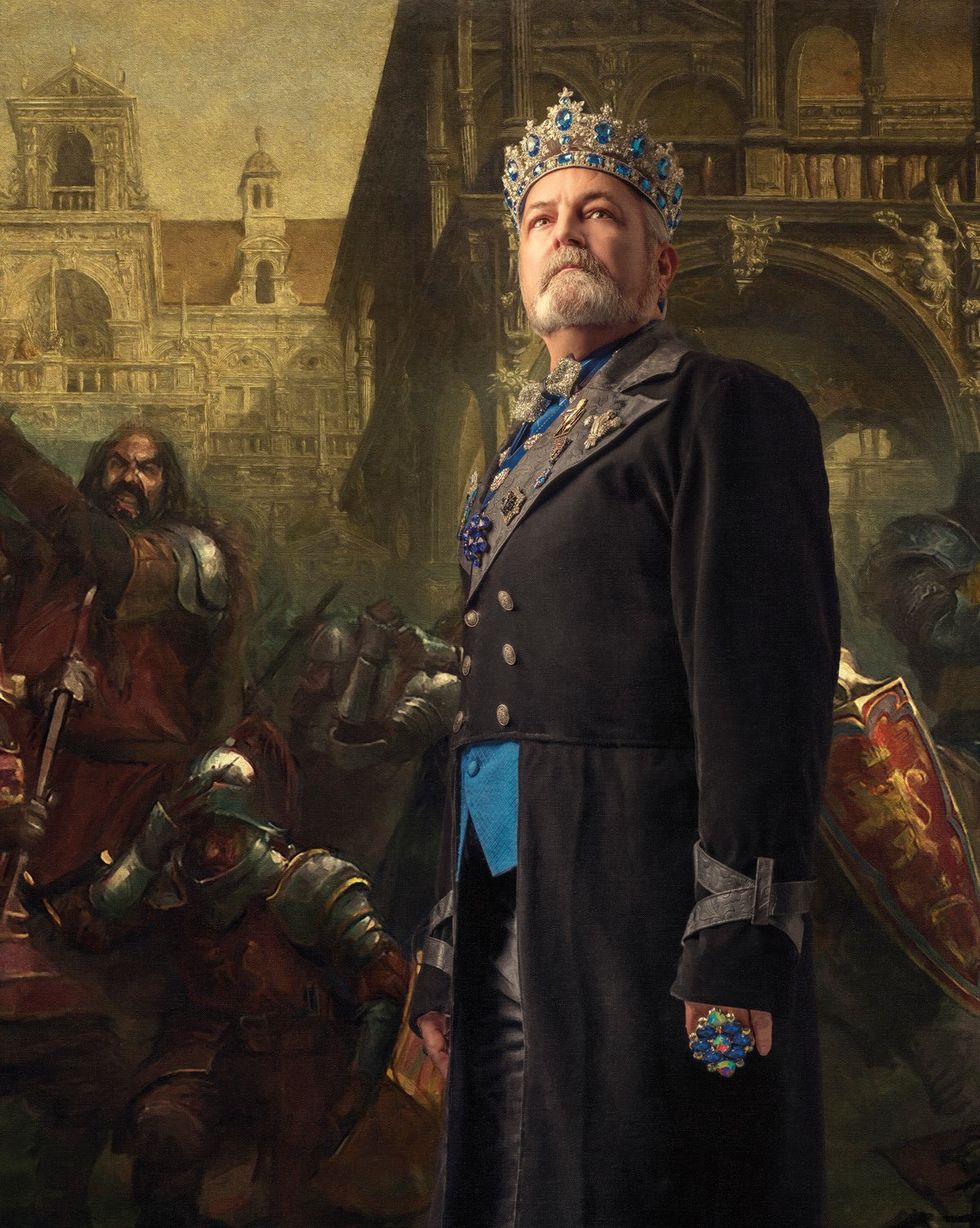 Ben Fink fantasy photo exhibit Noble Deeds Mythic Portraits of the Imperial Court STONEWALL NATIONAL MUSEUM EXHIBIT