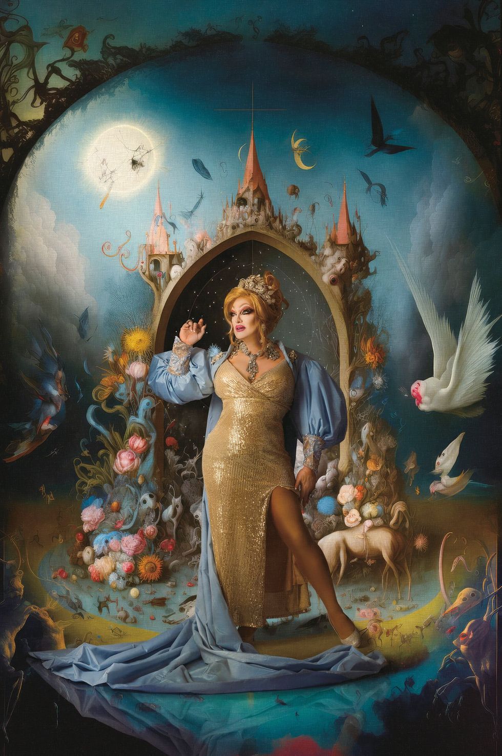 Ben Fink fantasy photo exhibit Noble Deeds Mythic Portraits of the Imperial Court STONEWALL NATIONAL MUSEUM EXHIBIT