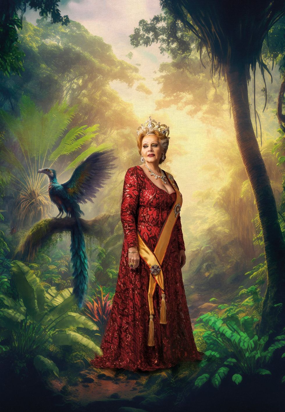 Ben Fink fantasy photo exhibit Noble Deeds Mythic Portraits of the Imperial Court STONEWALL NATIONAL MUSEUM EXHIBIT